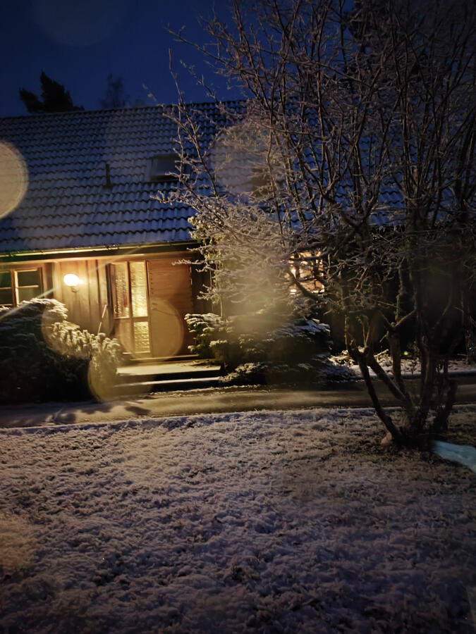 Nigh time view. West Cottage Sweden. Åsensbruk Nigh time view. West Cottage Sweden. Åsensbruk