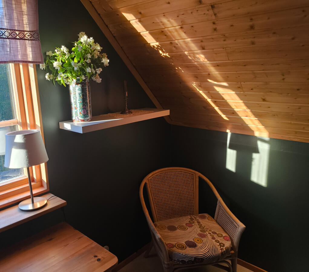 Sunbeam from the forest. West Cottage Sweden, Åsensbruk Sunbeam from the forest. West Cottage Sweden, Åsensbruk
