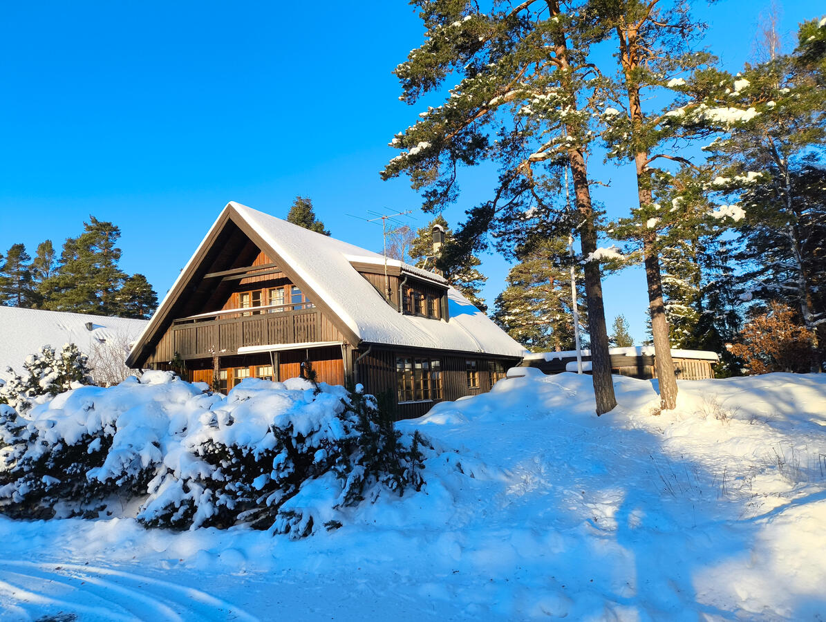 West Cottage Sweden West Cottage Sweden in the snow. Åsensbruk, Sweden.